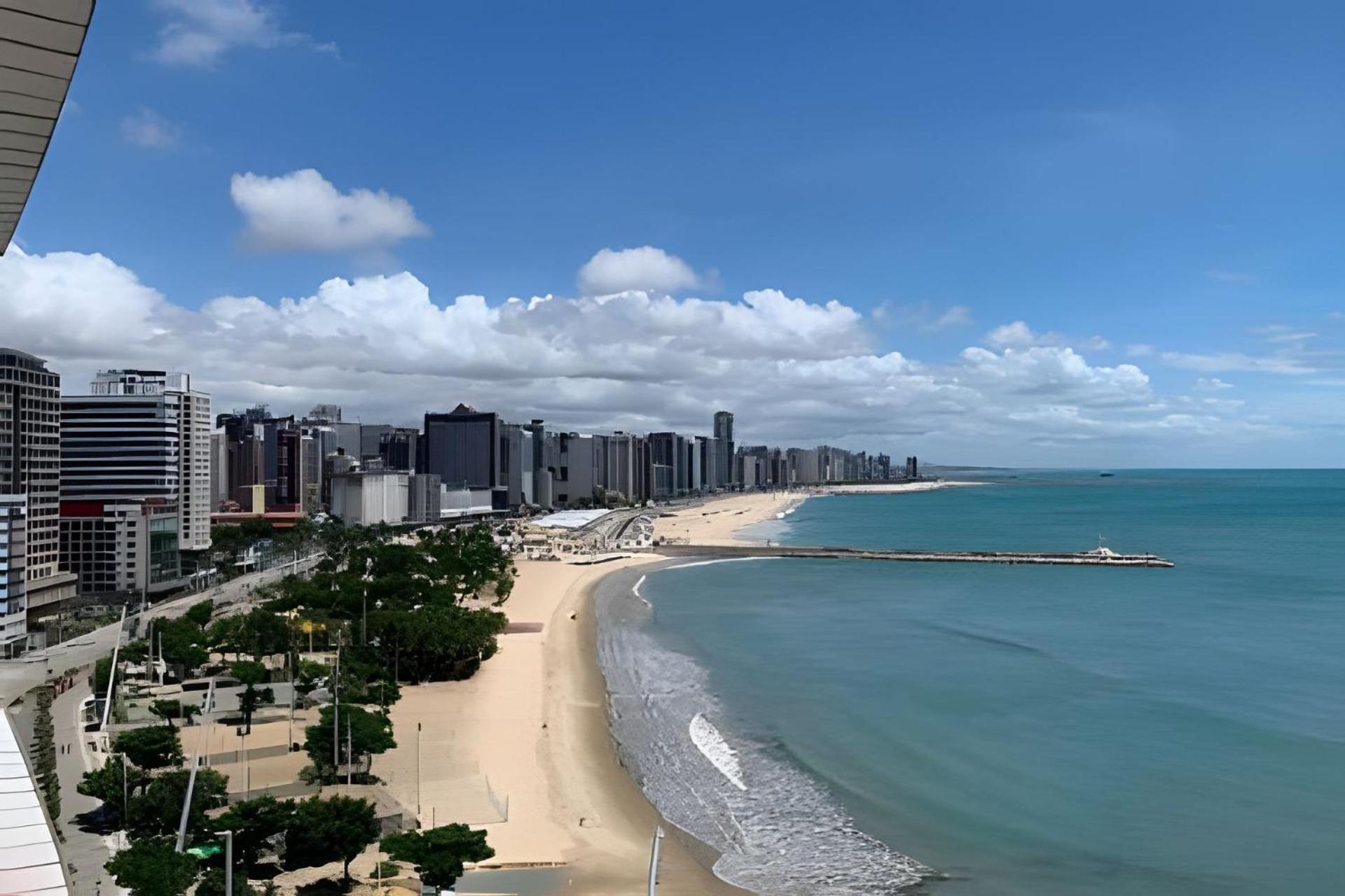 Hosts BR - Flat Frente Mar em Hotel alto padrão Fortaleza  Exterior foto